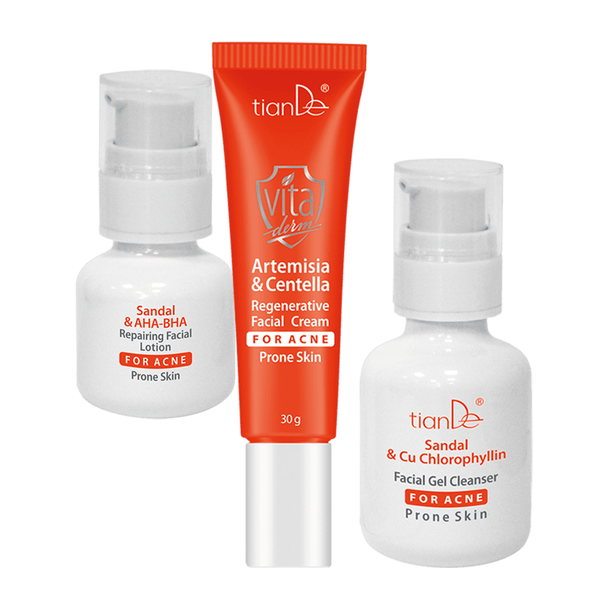  Vita Derm: professionelle Lösung für zu Akne neigende Haut