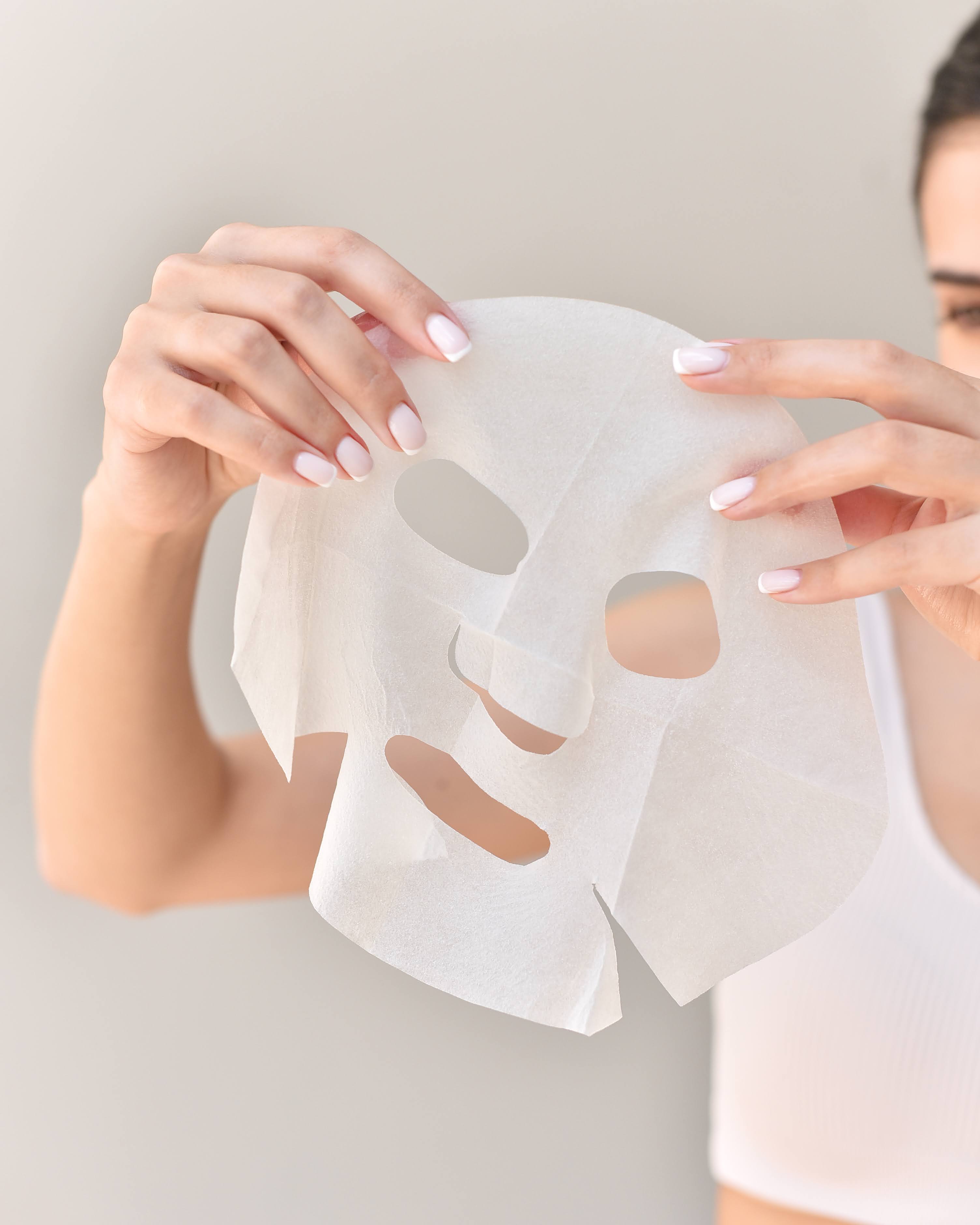 TianDe Granatapfel Gesichtsmaske 3er Set - Feuchtigkeitsspendend & Anti-falten Für Jugendliche Haut